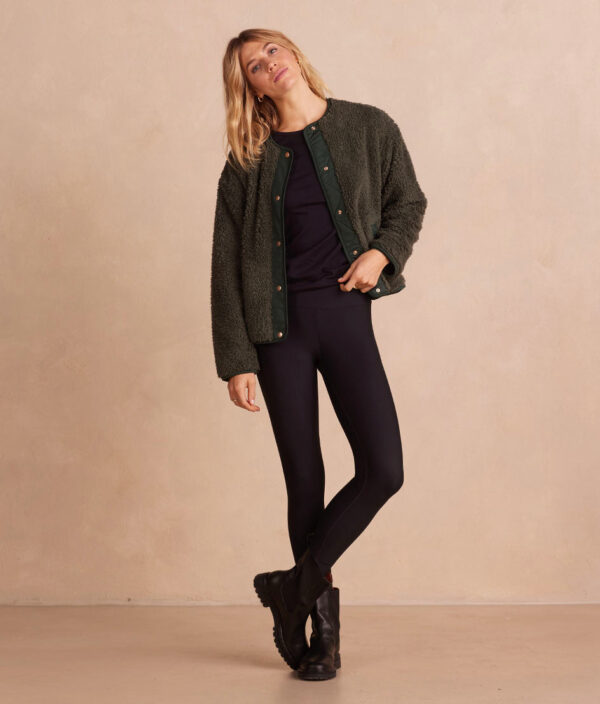 The High Pile Short Sherpa Jacket - Image 2