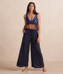The Silky Luxe Palazzo Pants with Ties