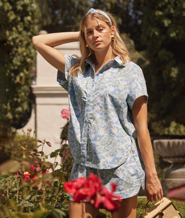 The Poolside Poplin Button-Down Shirt - Image 5